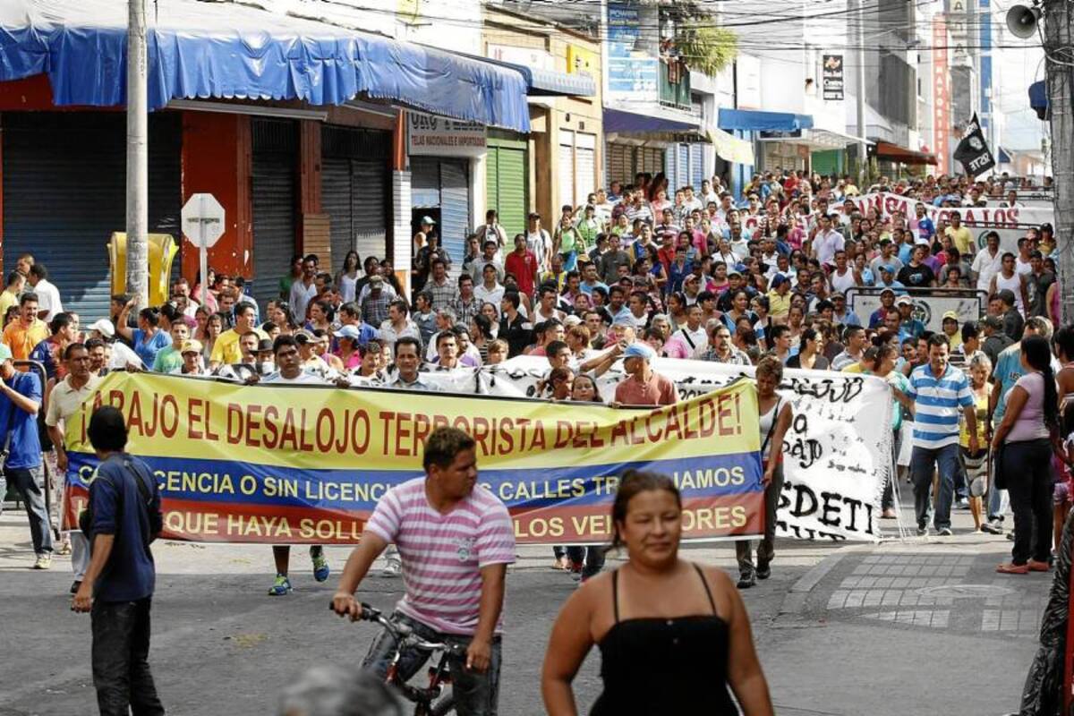 Histórico: el centro amaneció despejado