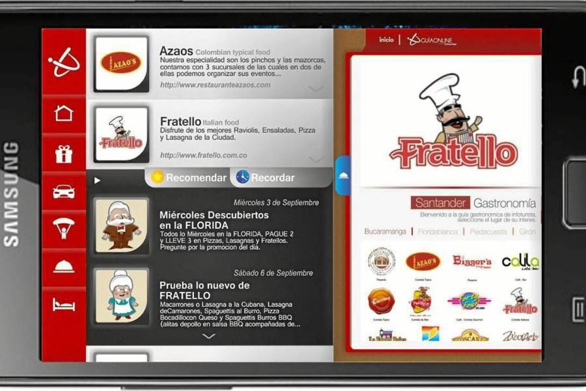 De esta forma usted podrá encontrar en el Ipad y a través de dispositivos móviles la oferta turística de la ciudad. (Foto: Suministrada/VANGUARDIA LIBERAL )