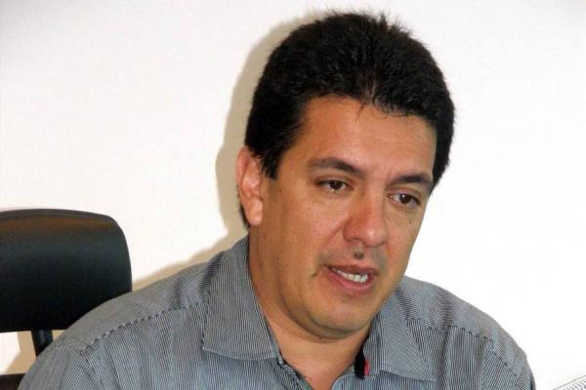 César Augusto Guevara Beltrán cumple 12 años como gerente de Cajasan. (Foto: Javier Gutiérrez/VANGUARDIA LIBERAL )