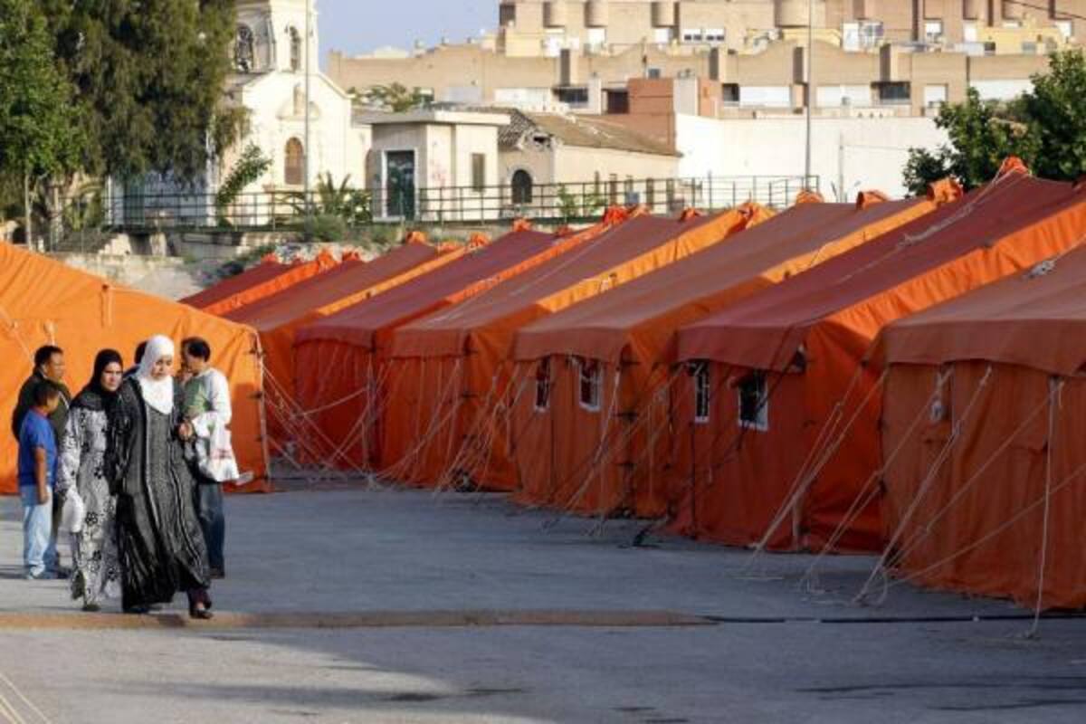 La ciudad de Lorca afronta el primer fin de semana tras los dos simos de una forma atípica, alejada de su habitual actividad comercial y turística.(Foto: EFE/VANGUARDIA LIBERAL )