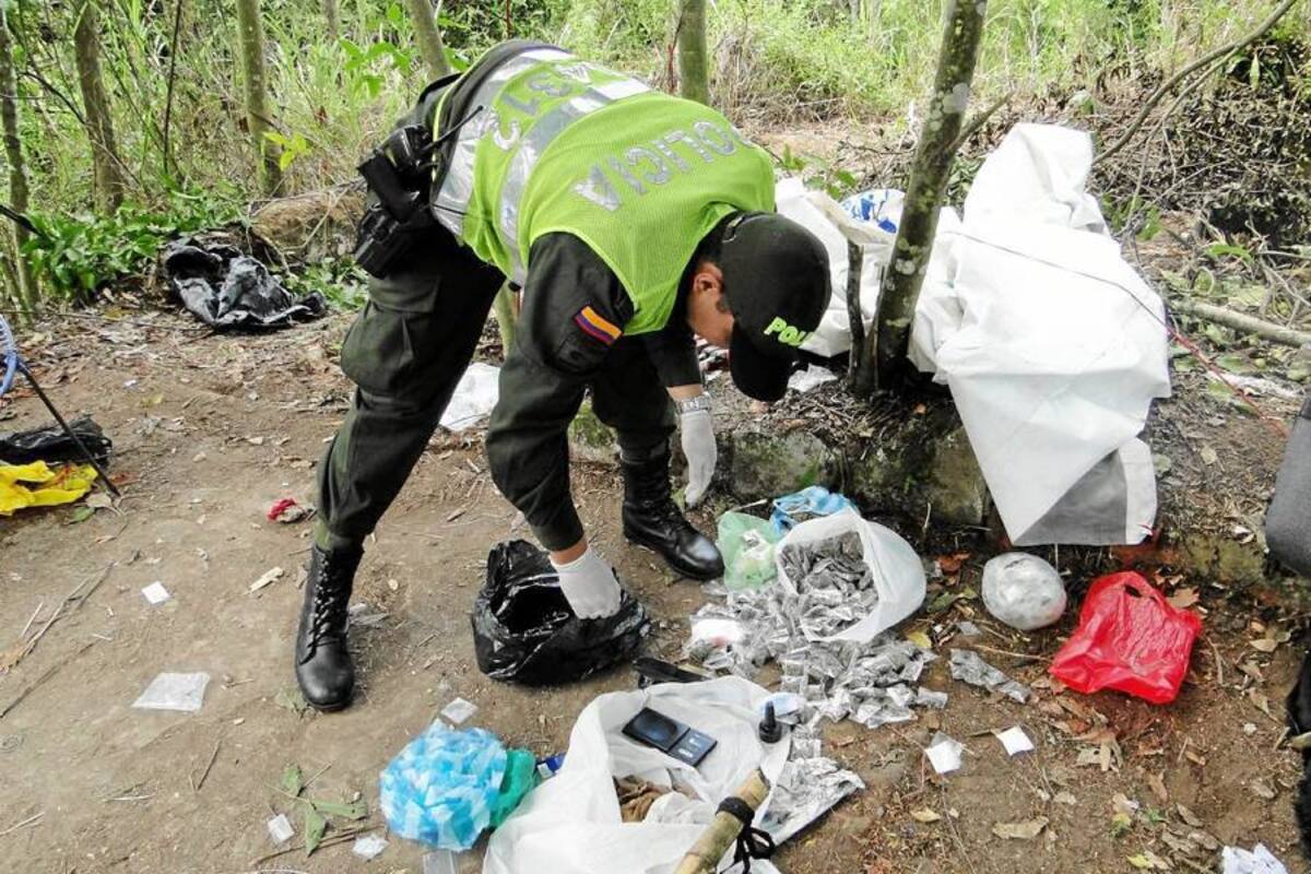 Policía capturó a un hombre con 1.650 gramos marihuana y bazuco