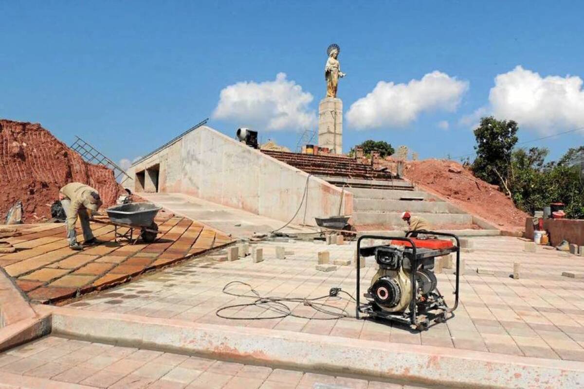 El cerro de La Cantera estará habilitado para las celebraciones religiosas de Semana Santa. (Foto: Suministrada/VANGUARDIA LIBERAL )