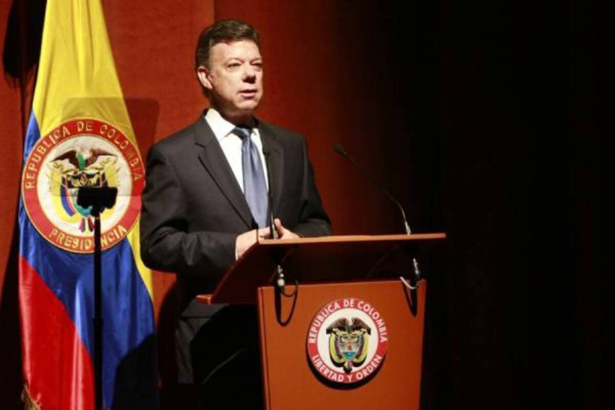 El presidente Juan Manuel Santos aseguró que la derecha quiere dar la sensación de que el país es un caos y las Farc, mostrar la fuerza que no tienen.(Foto: Archivo/VANGUARDIA LIBERAL )