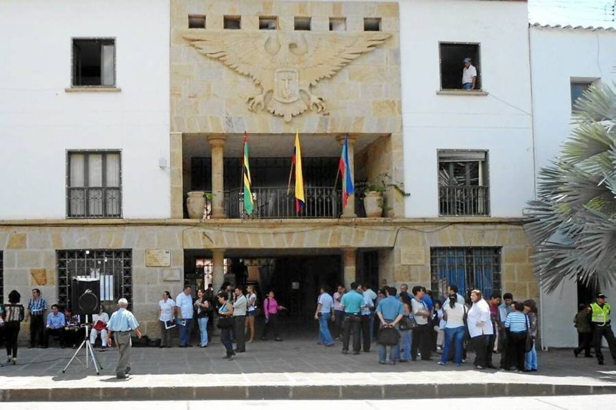 La Alcaldía de San Gil busca ser un referente de administración pública, con el acompañamiento del BID, para los demás municipios del departamento. (Foto: Nancy Acuña R /VANGUARDIA LIBERAL)