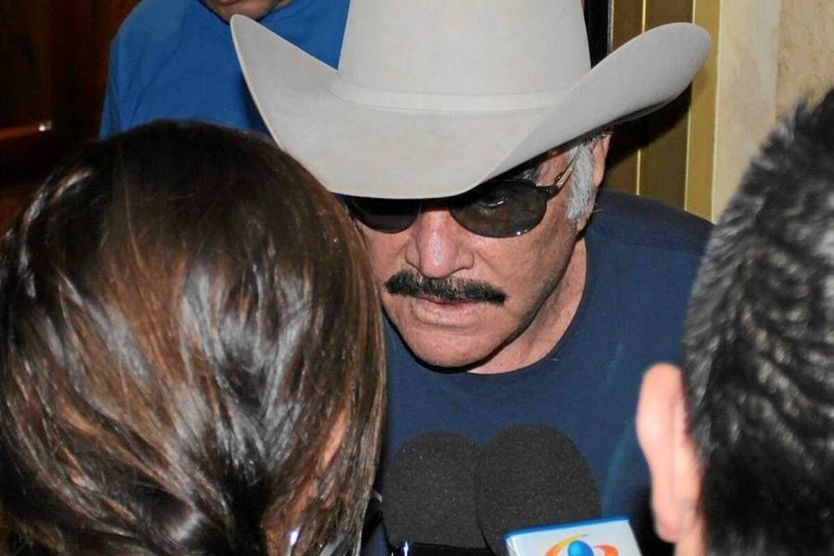 “Aquí me siento como en mi casa”: Vicente Fernández