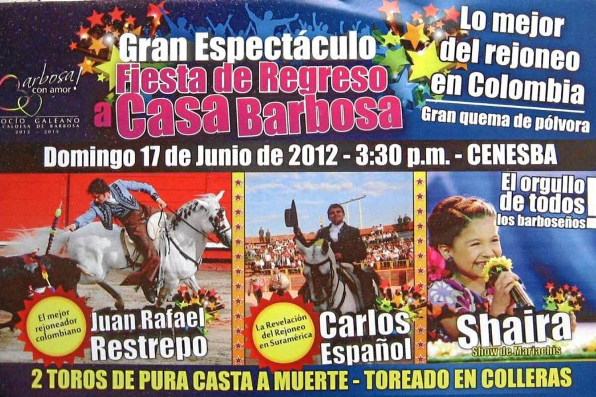 Afiche promocional de las Ferias del Regreso a Casa, que se inician hoy y mantendrán en plena actividad durante el puente festivo. (Foto: Suministrada/VANGUARDIA LIBERAL)