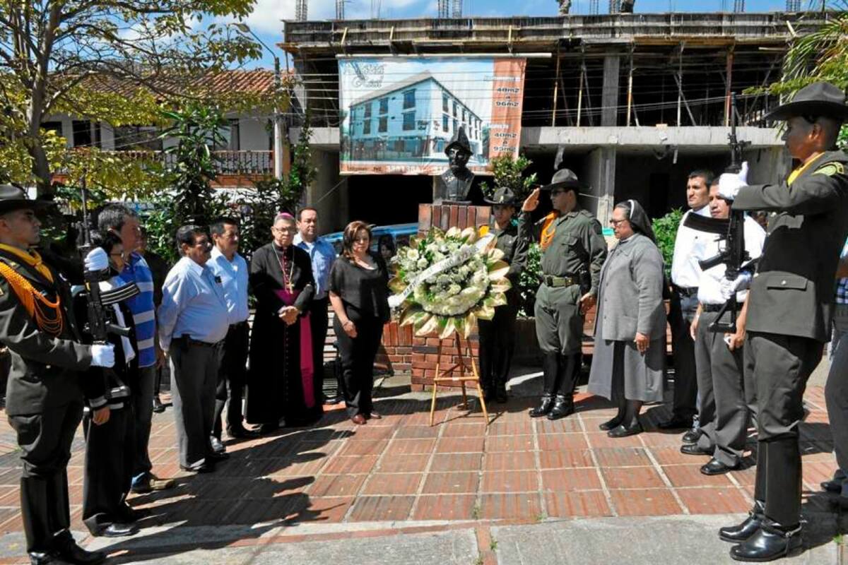 Actos conmemorativos de los 473 años de la fundación de Vélez, donde se recrearon algunos de los hechos históricos más representativos. (Foto: Luis Fernando Martínez Vargas/VANGUARDIA LIBERAL)