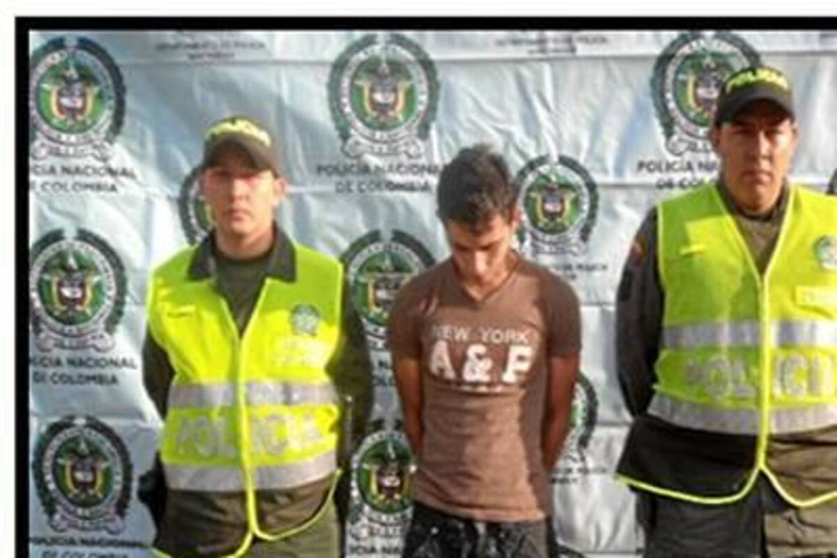 La captura de Heiver Herreño, es uno de los principales logros de la Policía de Barbosa, ya que junto con alias ‘el caleño’ protagonizaron uno de los homicidios más escabrosos vistos en Barbosa. (Foto: Suministrada /VANGUARDIA LIBERAL)