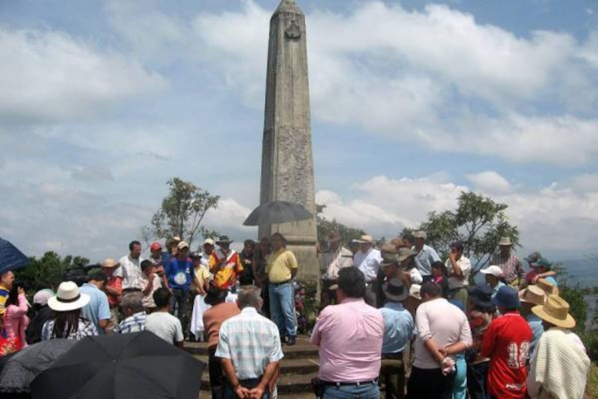 Comunidades de Santa Sofía, Moniquirá y Puente se runirán en la vereda Urumal para conmemorar la Batalla del Alto del Mazamorral.(Foto: Nancy Acuña R /VANGUARDIA LIBERAL)
