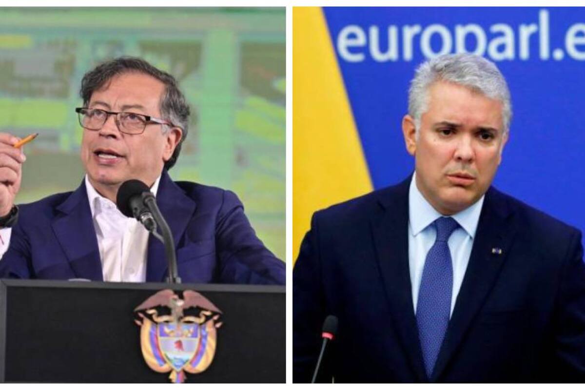 Nuevo choque entre Duque y Petro por ataque a Revista Semana y sentencia de la Corte Constitucional Cortesía Presidencia y EFE / VANGUARDIA