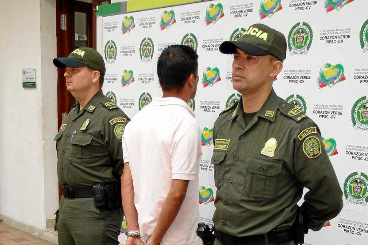 Alias ‘Wallas’, de 27 años, deberá responder ante la Fiscalía por los delitos de homicidio en grado de tentativa y porte ilegal de armas de fuego. (Foto: Suministrada/VANGUARDIA LIBERAL)