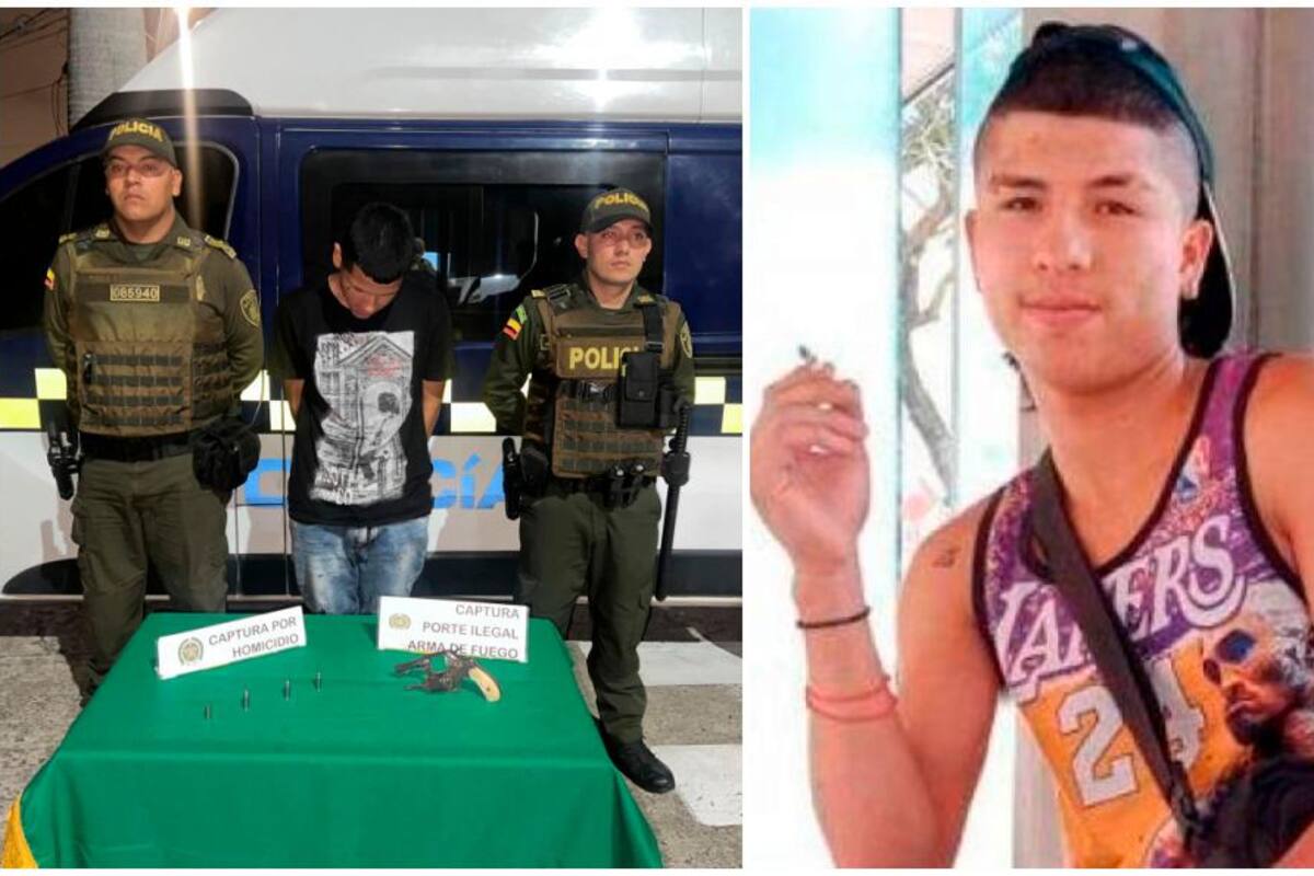 Kevin Andréy Tejedor Sánchez, de 18 años, fue capturado por estar presuntamente implicado en el homicidio de Jean Carlos Armando Chacón, de 21 años. Un menor de edad fue aprehendido por estos hechos.