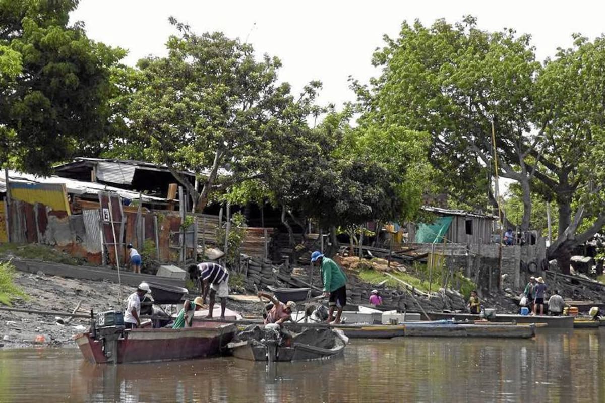 Uno de los lugares que atraviesan los usuarios de Zamorena es el barrio Arenal. Allí se resalta el trabajo de los areneros de la zona y se comenta la historia de este sector de la ciudad. (Foto: Édgar Pernett/VANGUARDIA LIBERAL)