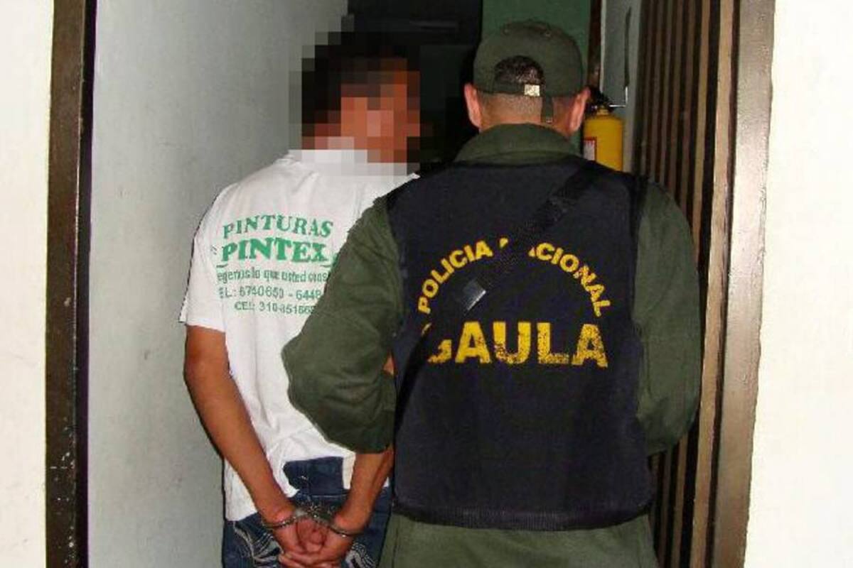 El detenido fue enviado a prisión tras ser judicializado por el delito de extorsión. El hombre exigía cada semana a un comerciante el pago de $50 mil. (Foto: Archivo/VANGUARDIA LIBERAL)