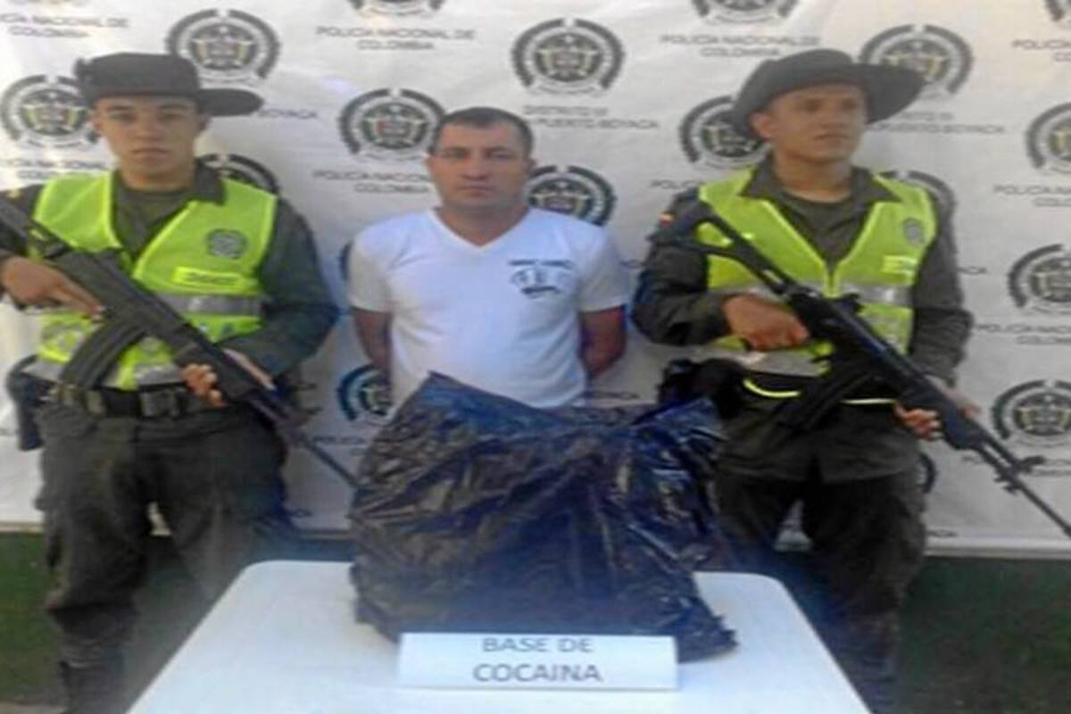 Una persona fue capturada por las autoridades por el presunto delito de tráfico, fabricación o porte de estupefaciente (Foto: Suministrada/ VANGUARDIA LIBERAL)