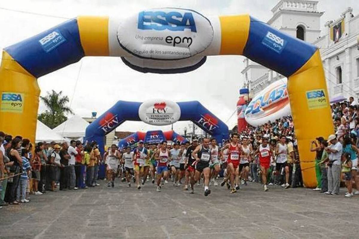 Mañana es la esperada I Carrera Atlética Regional de Guapotá, desde las 9:00 a.m., con sitio de salida en el parque principal, con recorrido por la carretera que conecta con la vía nacional. (Foto: Suministrada /VANGUARDIA LIBERAL)