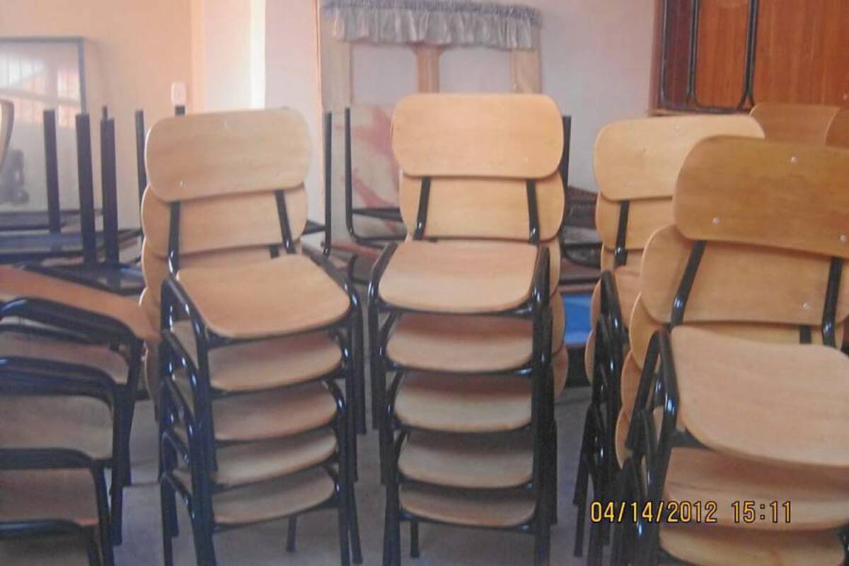 El mobiliario beneficiará a pequeños que se forman en instituciones educativas del sector público de Floridablanca. (Foto: Suministrada/VANGUARDIA LIBERAL)