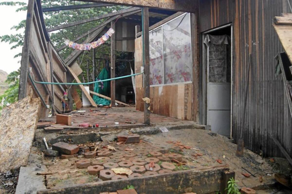 Durante estas lluvias se vieron afectados más de 15 sectores del municipio de Girón. (Foto: Suministrada/VANGUARDIA LIBERAL )