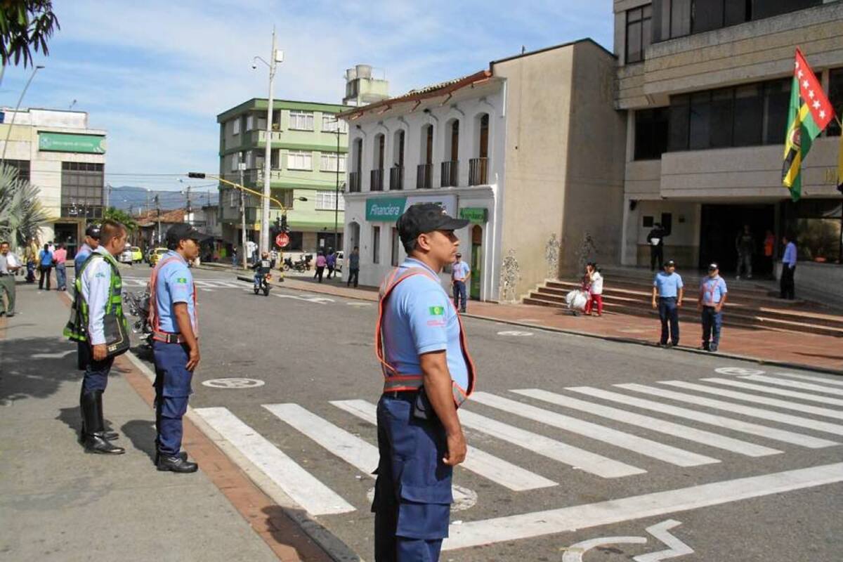 Tránsito de Floridablanca se refuerza con 30 auxiliares (Foto: Suministrada /VANGUARDIA LIBERAL)