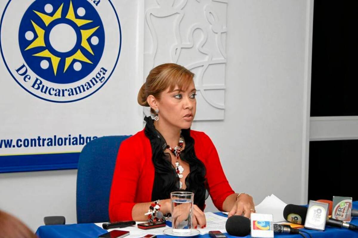 Un año es el periodo que la contralora de Bucaramanga, Magda Amado, integarará la presidencia del Consejo Nacional de Contralorías. (Foto: Archivo /VANGUARDIA LIBERAL)
