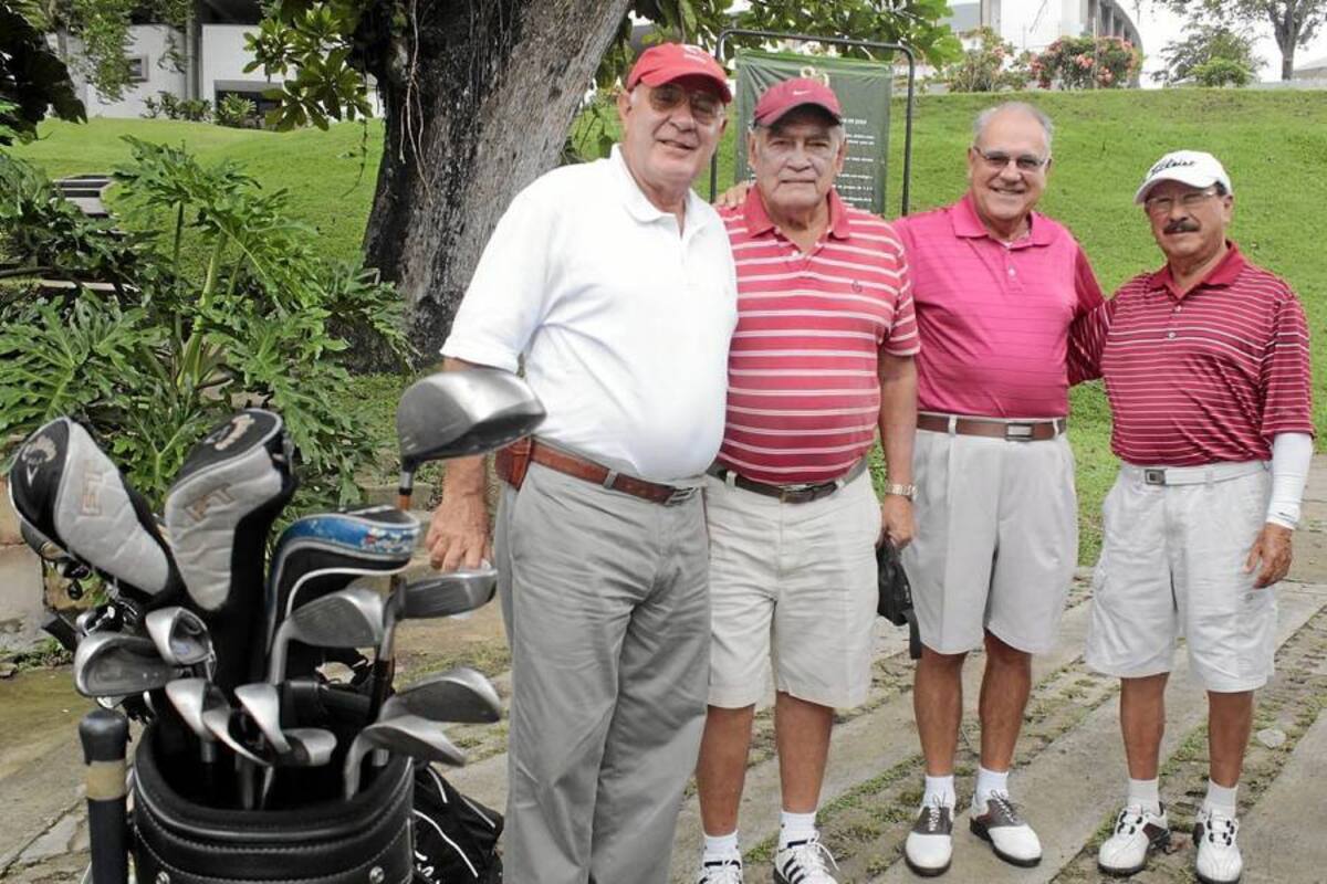 Jorge Gil, Arides Alvernia, Germán Estrada y Pedro Russi.
