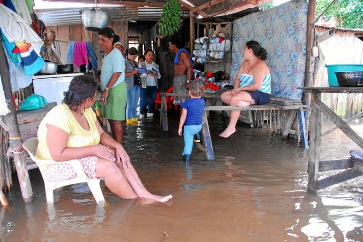 Los recursos serán destinados a generar soluciones definitivas a los damnificados de la ola invernal en Santander. (Foto: Archivo/VANGUARDIA LIBERAL )