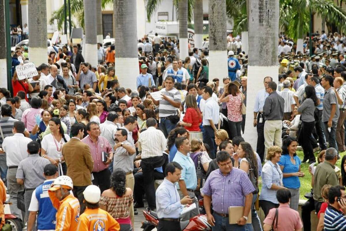 10.300 bumangueses participaron en el Simulacro de Sismicidad