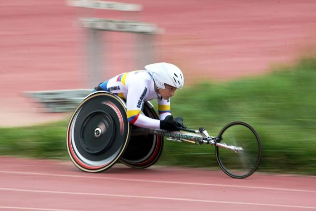 El santandereano Sairo Fernández se colgó la medalla de plata en los Juegos Parapanamericanos que se disputan en Guadalajara, México. (Foto: Archivo / VANGUARDIA LIBERAL )