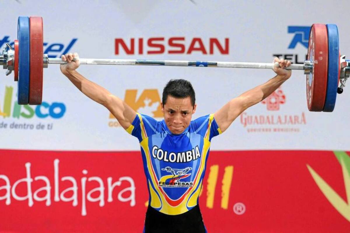 El santandereano Sergio Armando Rada Rodríguez fue ratificado por la Federación Colombiana de Pesas para participar en los Juegos Olímpicos de Londres 2012. Mercedes Pérez se quedó por fuera. (Foto: Archivo / VANGUARDIA LIBERAL )
