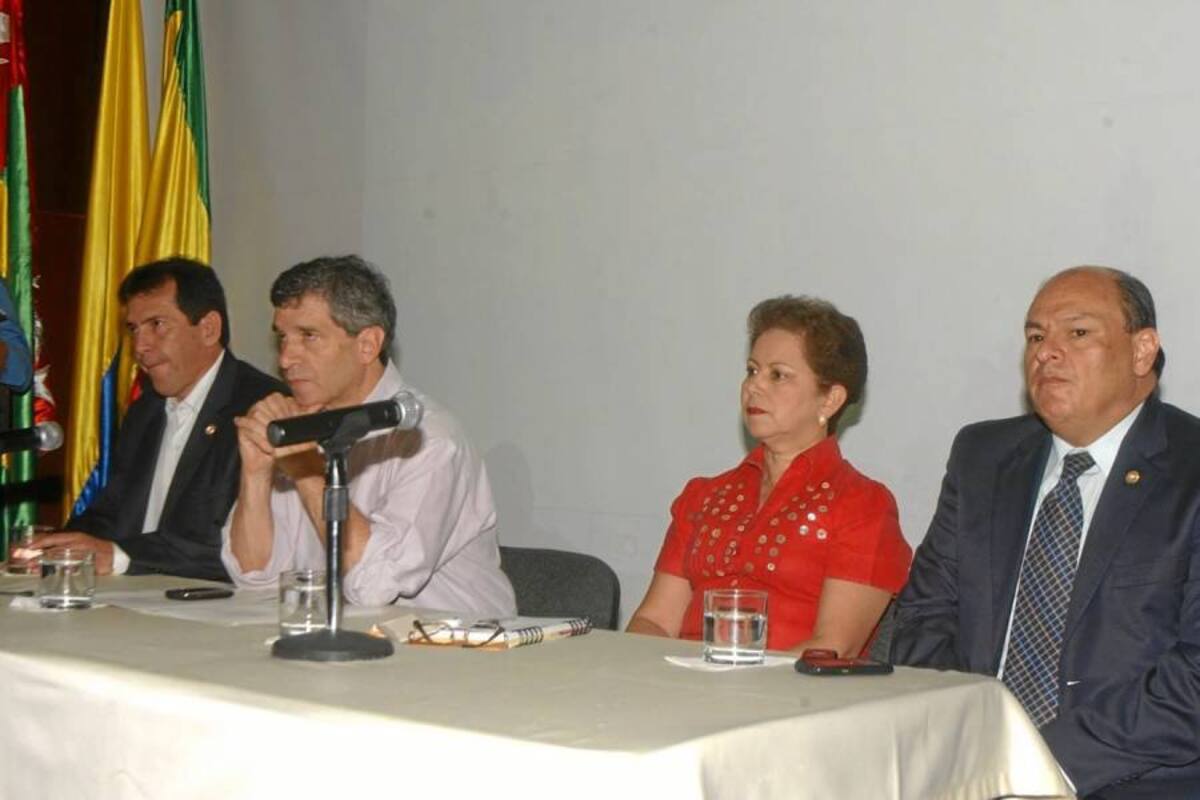 El Ministro Pardo resaltó que el Gobierno de Juan Manuel Santos ha logrado cumplir con el 72% de la meta de generación de empleo. (Foto: Jaime del Río Quiroga/VANGUARDIA LIBERAL )