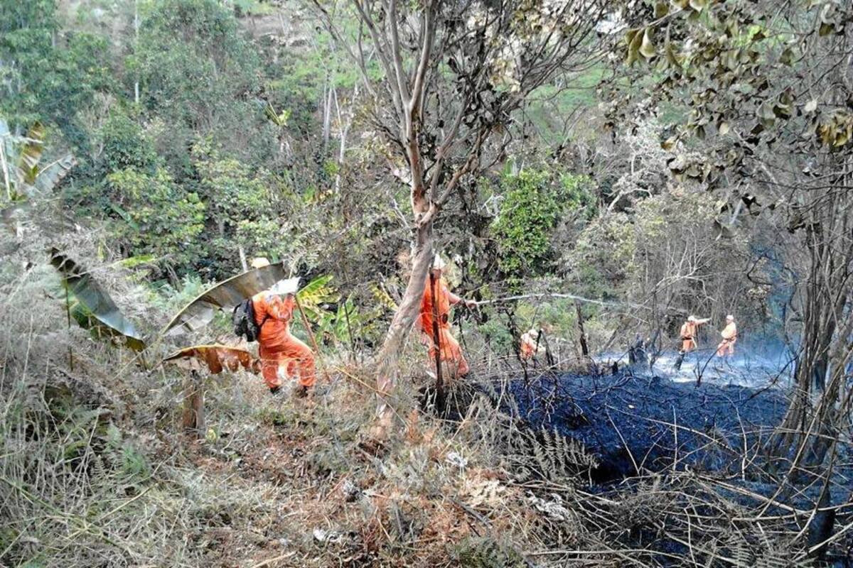 En Charalá y San Gil siguen los incendios