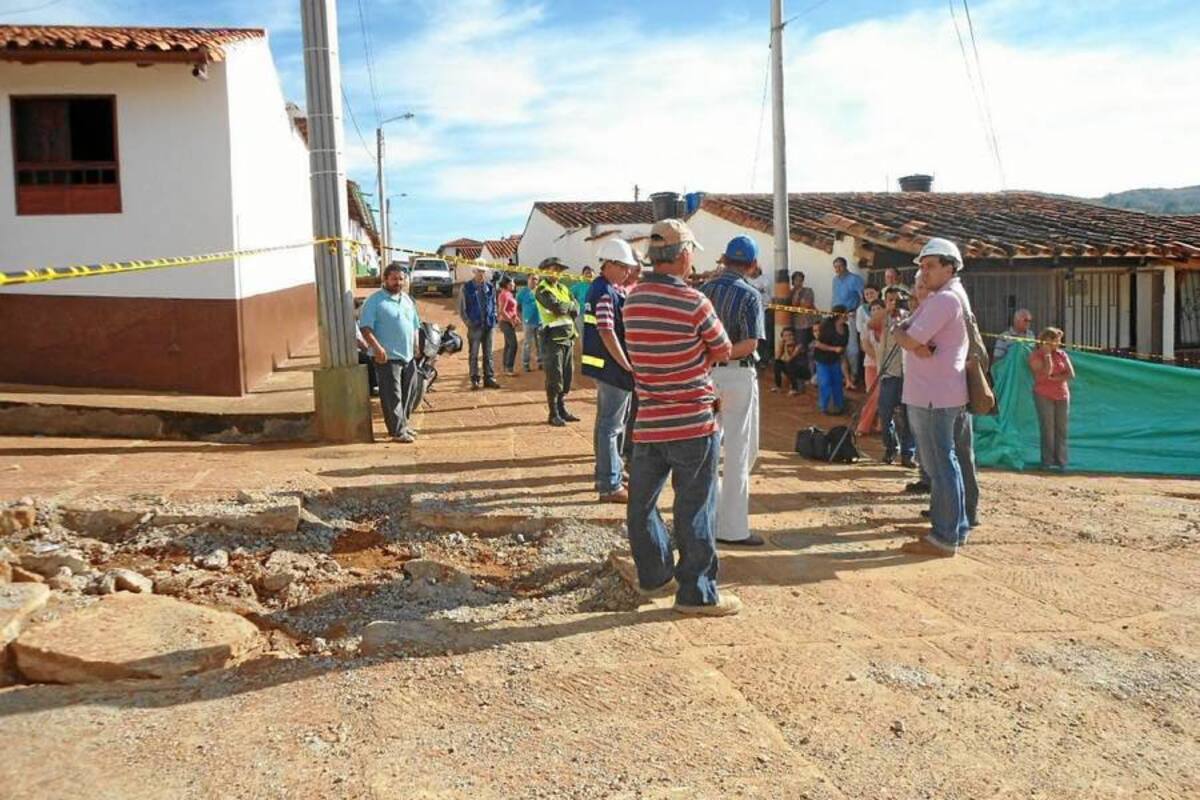 En Bellavista piden que usen empedrado de buena calidad (Foto: Nancy Acuña R. /VANGUARDIA LIBERAL)