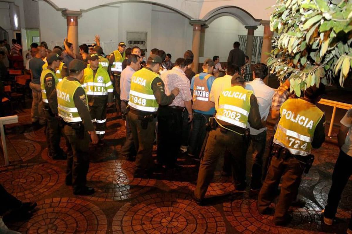 Un muerto, seis heridos y 99 riñas hubo en el área (Foto: Nelson Díaz/VANGUARDIA LIBERAL)