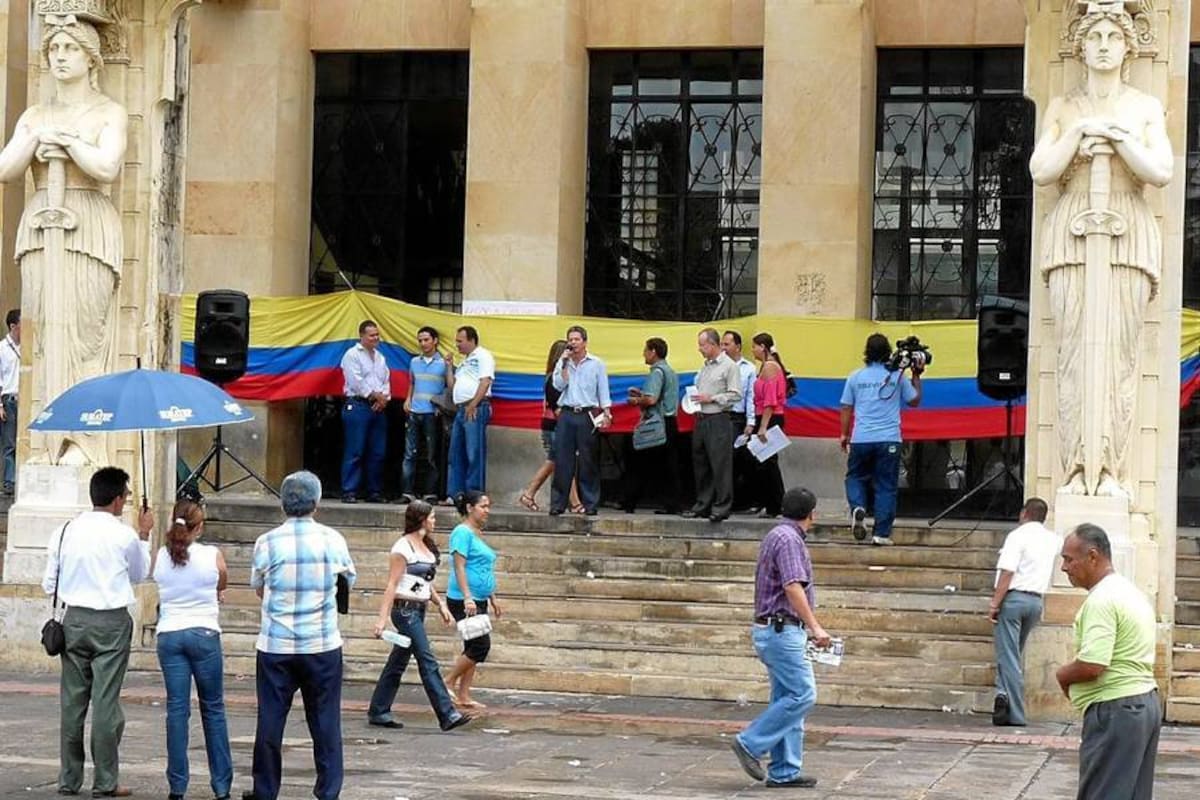 El paro comenzó el pasado 11 de octubre y todavía no se restablece el normal funcionamiento de las dependencias judiciales. (Foto: Archivo/VANGUARDIA LIBERAL)