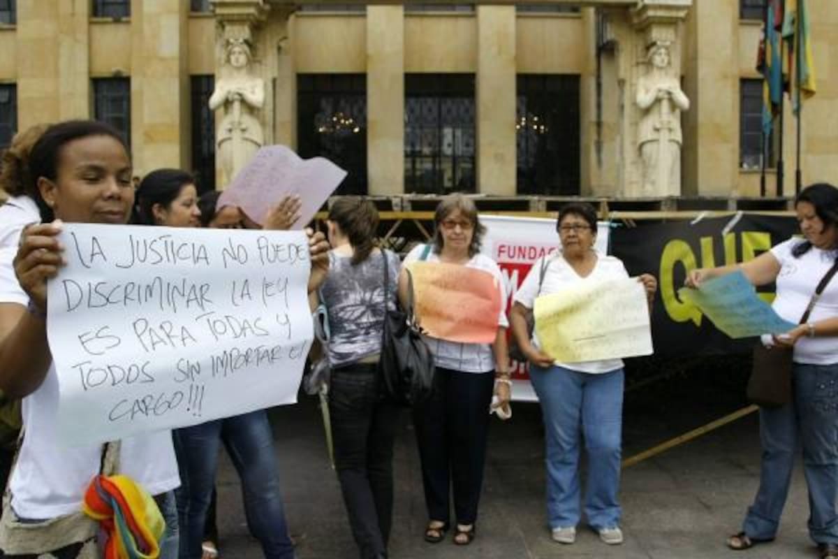Organizaciones de mujeres del área metropolitana de Bucaramanga, en diferentes escenarios, se han manifestado en contra del Alcalde de Floridablanca acusado de una presunta violación. (Foto: Archivo / VANGUARDIA LIBERAL)