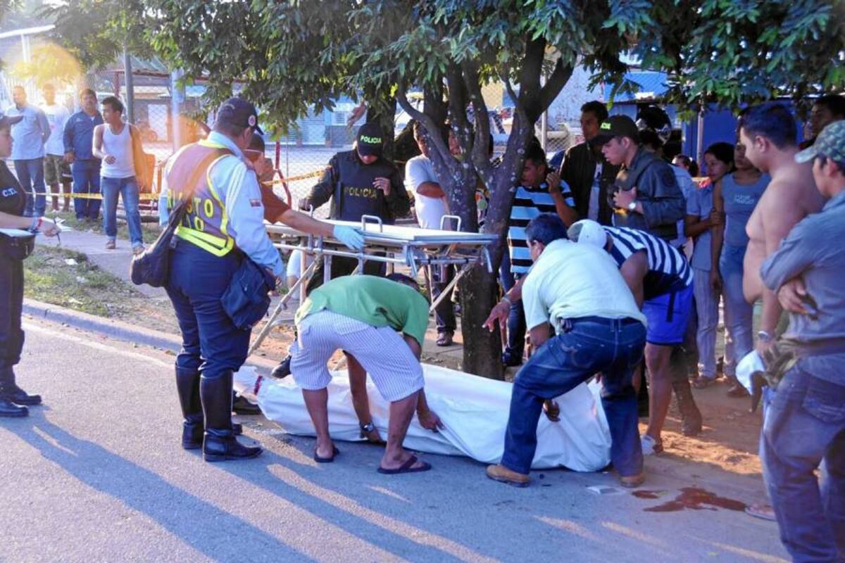 Accidente de tránsito dejó un motociclista muerto (Foto: Emmanuel Pérez/ VANGUARDIA LIBERAL)