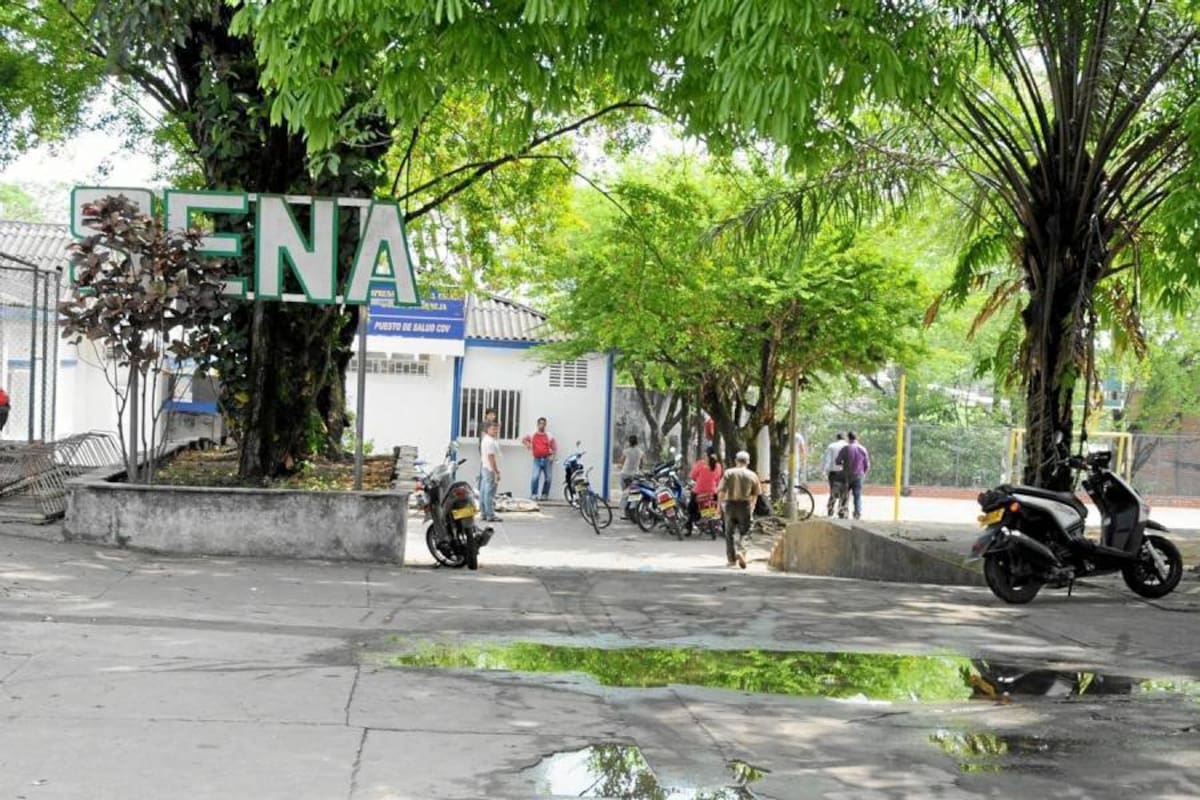 En este lugar fue donde se reportó el atentado en contra de dos jóvenes ayer al mediodía, quienes resultaron con heridas por arma de fuego. (Foto: Emmanuel Pérez Ortegón/ VANGUARDIA LIBERAL)