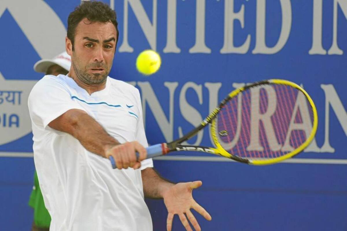 El francés Eric Prodon, quien el año pasado se quedó con el título del Challenger Tour Seguros Bolívar Open de Bucaramanga tras derrotar en la final al brasileño Fernando Romboli, estará defendiendo su corona. (Foto: Archivo / VANGUARDIA LIBERAL )