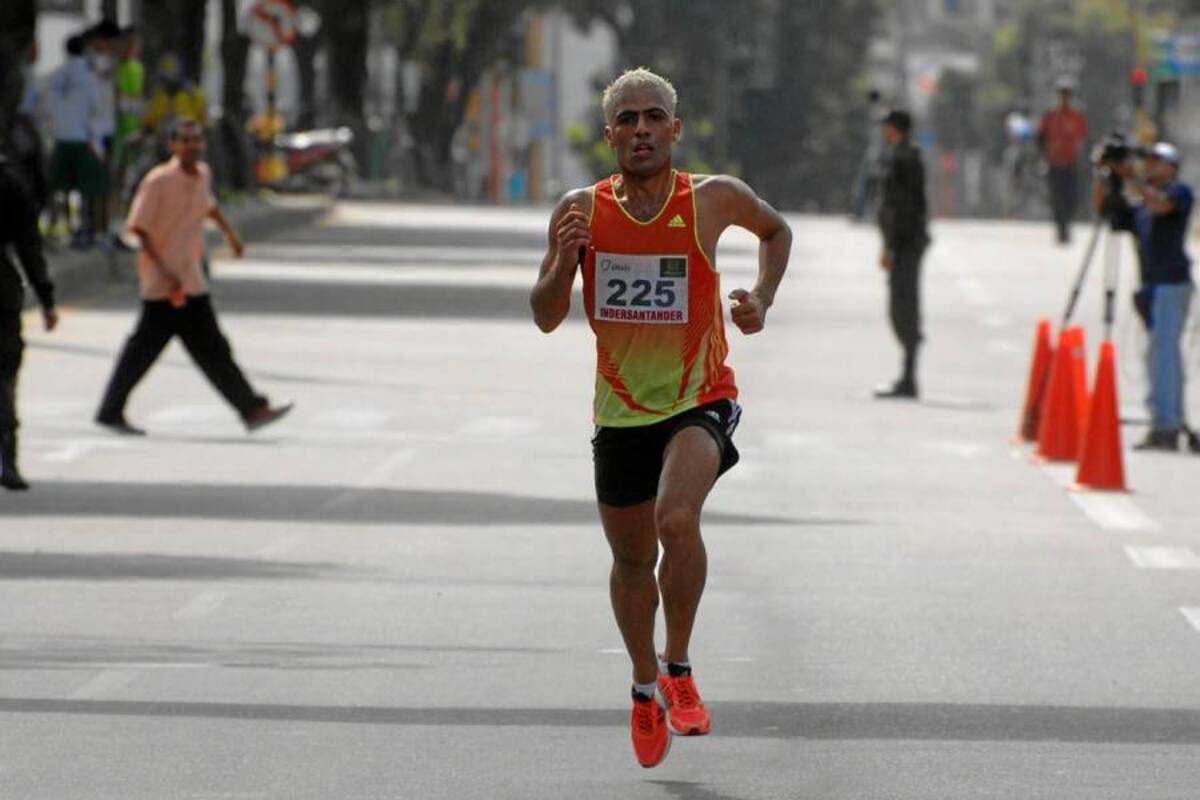 Elkin Serna sigue demostrando que es uno de los mejores atletas paralímpicos de Colombia. (Foto: Jaime del Río / VANGUARDIA LIBERAL )