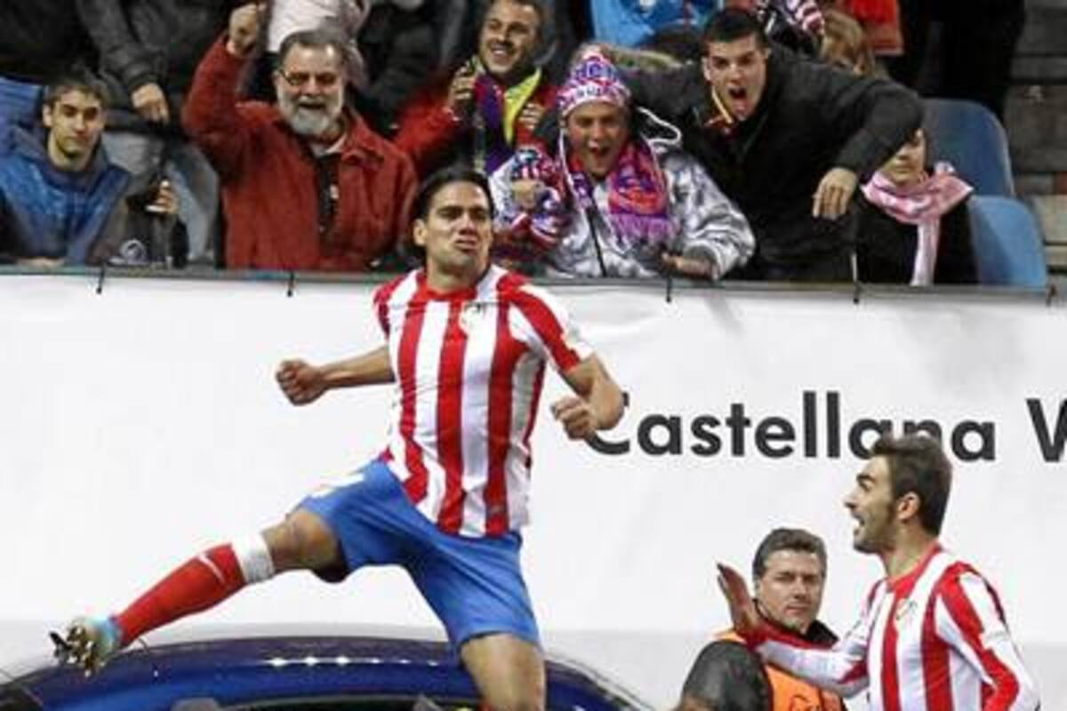 Radamel Falcao García Zárate, futbolista colombiano del Atlético de Madrid. (Foto: Archivo / VANGUARDIA LIBERAL)