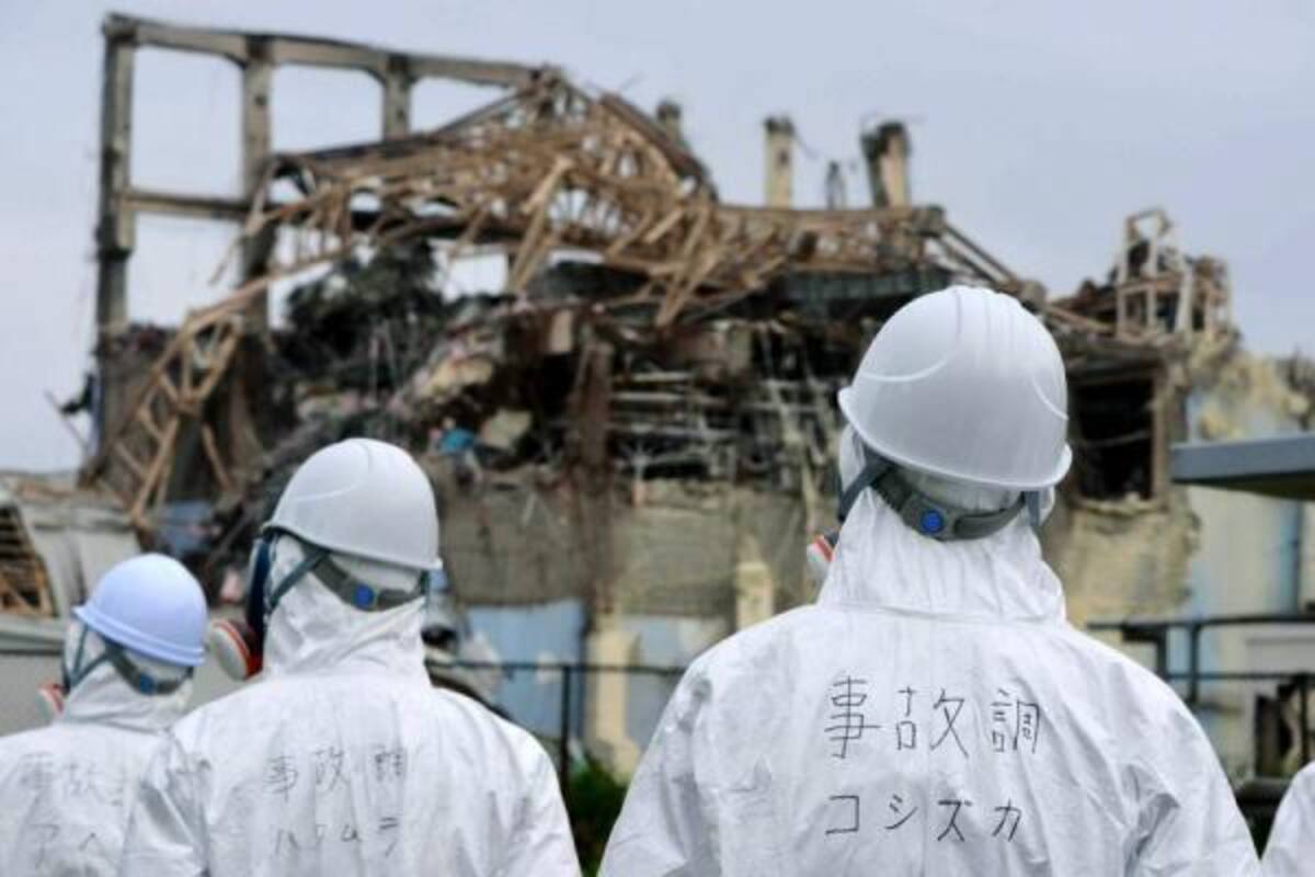 Los operarios de Tepco tienen todavía que inyectar unas 500 toneladas de agua cada día, de las que una parte se acumula en las instalaciones nucleares.(Foto: AFP / VANGUARDIA LIBERAL)