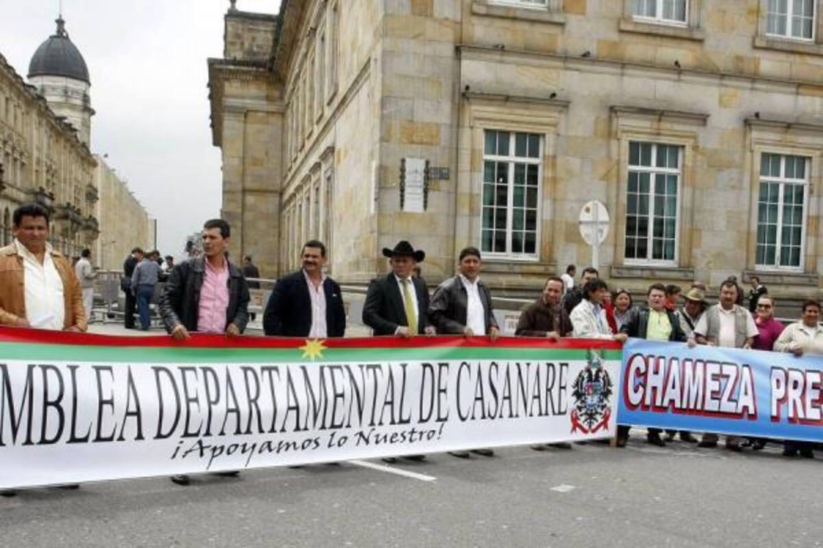 En la manifestación realizada ayer en la plaza Simón Bolívar de Bogotá, los miembros de las ocho asambleas reconocieron que en algunos casos existe corrupción en el tema de las regalías y que ha faltado autoridad para efectos de controlar esta situación.(Foto: Archivo/VANGUARDIA LIBERAL)