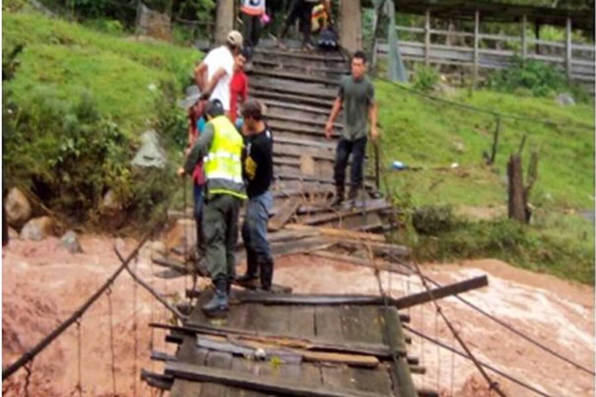 Las lluvias no dejaron víctimas fatales. (Foto: Suministrada/VANGUARDIA LIBERAL )