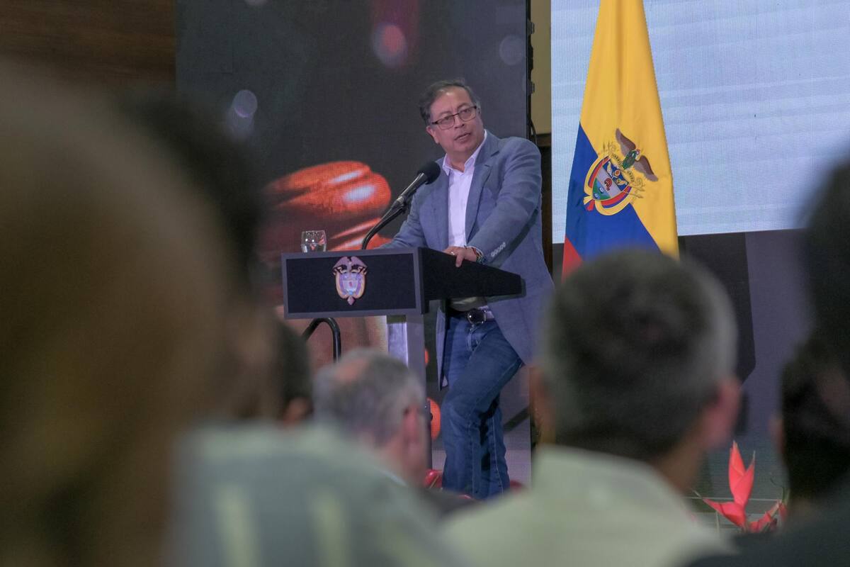 El presidente Gustavo Petro volvió a insistir en su propuesta de "acuerdo nacional" y se refirió a la reforma a la Justicia