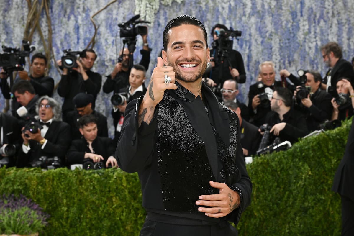 Maluma estuvo presente en la Met Gala. // Foto: Evan Agostini/Invision/A
