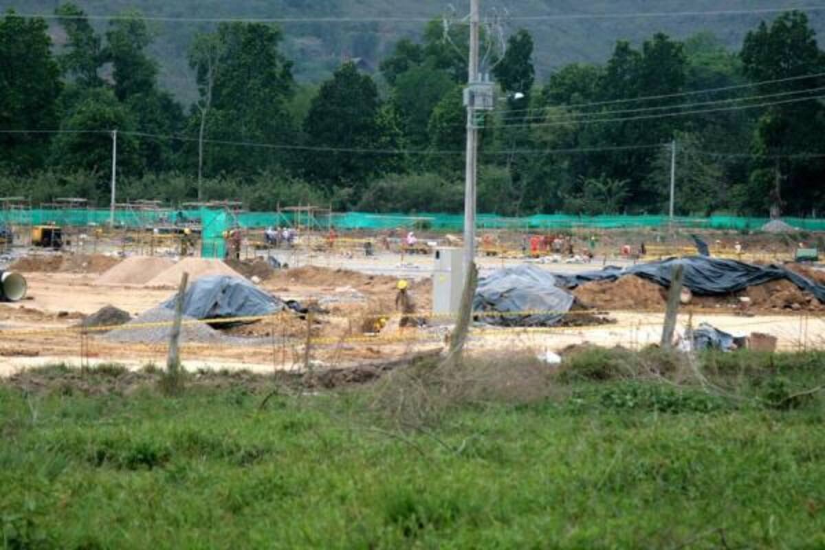 Desde el año pasado Postobón construye su planta en Guatiguará.(Foto: Archivo / VANGUARDIA LIBERAL)