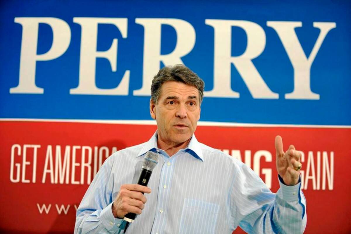 Rick Perry se retiró de la candidatura a la Casa Blanca. (Foto: AFP / VANGUARDIA LIBERAL)