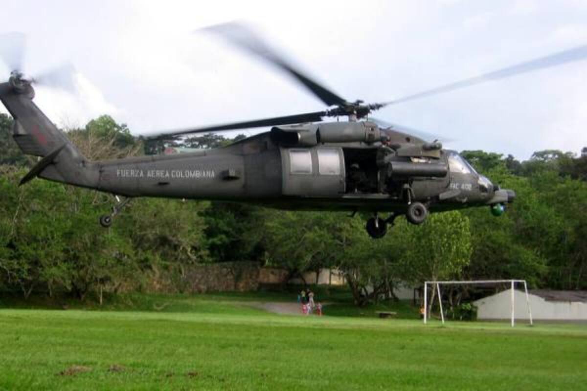 El joven soldado fue trasladado del municipio de Socorro a Bucaramanga en helicóptero.