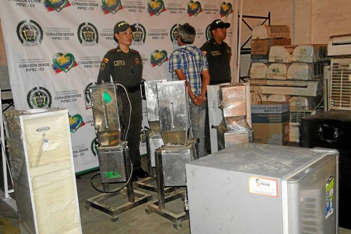 Esta mercancía, hurtada el pasado 13 de febrero, fue hallada en una vivienda del barrio Gaitán. (Foto: Suministrada/VANGUARDIA LIBERAL )