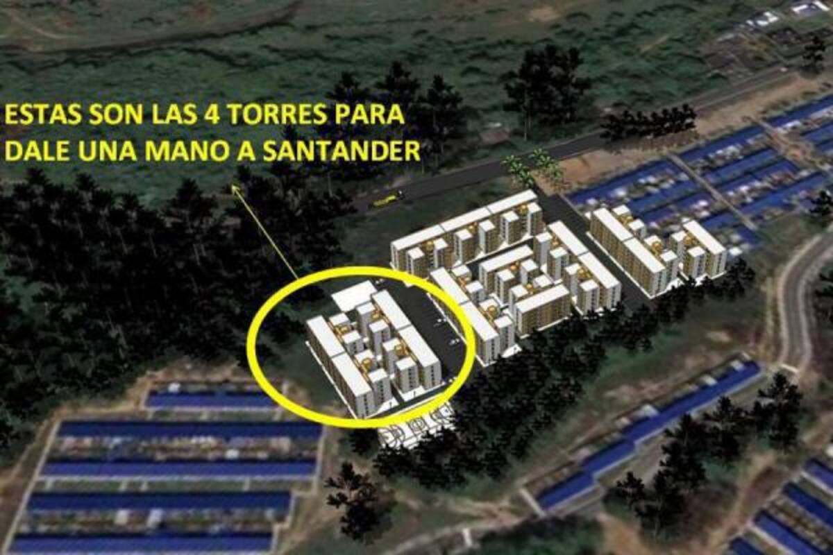 En un terreno de Ciudad Norte se construirán apartamentos para 120 familias, afectadas por el invierno. Este es el diseño del proyecto habitacional.